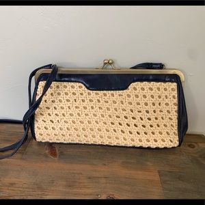 Small Navy blue Purse. Crossbody